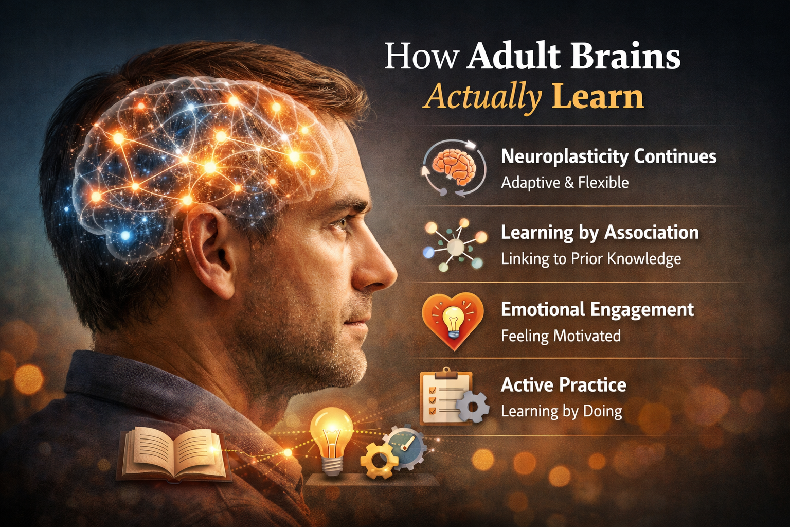 How Adult Brains Actually Learn