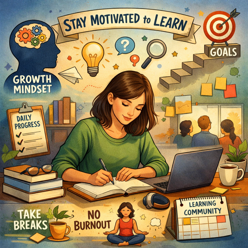 How to Stay Motivated to Learn