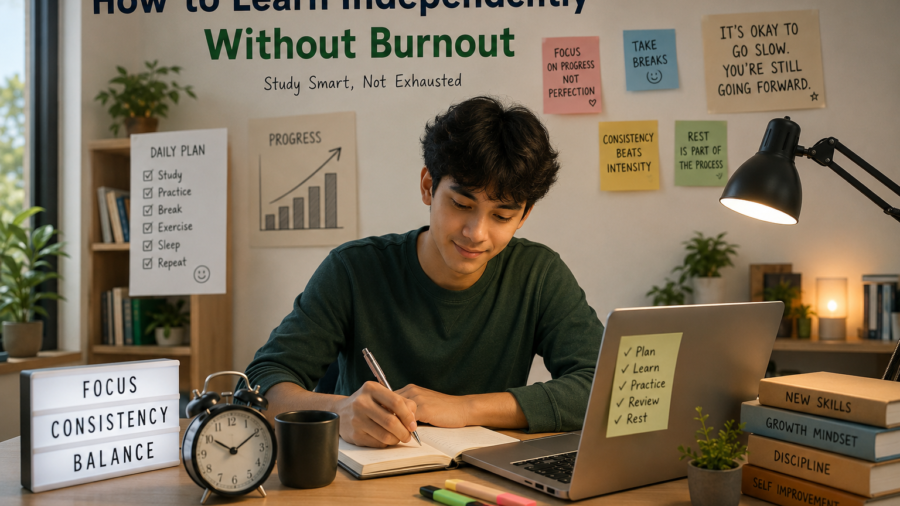 How to Learn Independently Without Burnout
